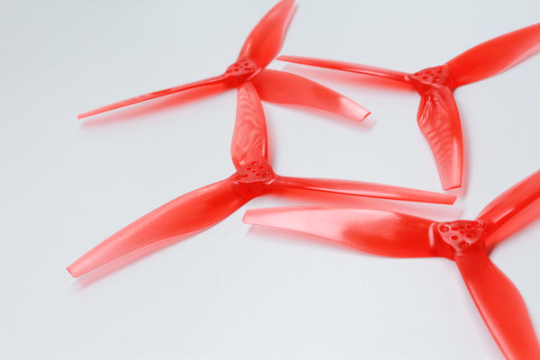 EMAX Avia 5.0x3.0x3 5030 - 3blades 2CW+2CCW Propeller Red