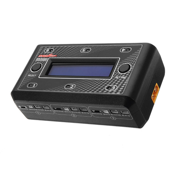 Ultra Power UP-S6AC 6x4.35W 1S AC-DC LiPO-LiHV Battery Charger With Micro MX MCPX JST