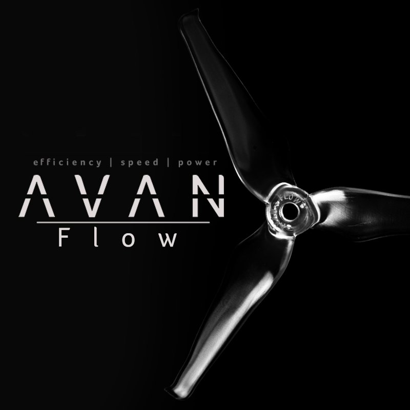 5inch Avan Flow propeller 5x4.3x3 FPV Racing Propeller-1 SET(2CW+2CCW)