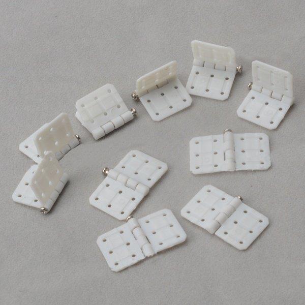★10Pcs Plastic Hinge W20×L36mm-W16×L29mm-W20×L36mm For RC Airplane Aileron