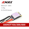 EMAX D-SHOT Bullet Series 30A 2-4S BLHELI_S ESC 3.9g Support Onshot42 Multishot