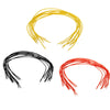 10 Pcs DIY 38mm 50mm 70mm 100MM 120mm 400mm 600mm  Silicone Cable AWG16 18 20 30 Wire for RC Model Tool DIY Parts
