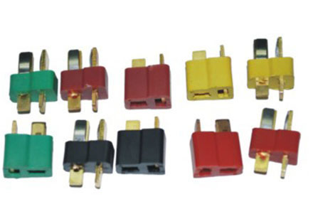 ★B014 1 Pair Fireproof T Plug Connector For RC ESC Battery