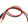 ★K-016 3.5mm(W-O housing)to 4.0mm connector charger cable 16AWG silocone wire L=30CM