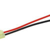 ★M006 Male micro Tamiya connector with 18awg Silicone wire L=10CM