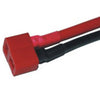 ★M017 Female Deans plug with 14AWG silicone wire L=10CM