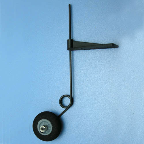 HY025-00701 Tail Wheel Assemblies Φ6×50 wheel D28-30 Tail Wheel Landing Gear For KT Breeze Cessna Balsa Wood RC Airplane