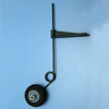 HY025-00701 Tail Wheel Assemblies Φ6×50 wheel D28-30 Tail Wheel Landing Gear For KT Breeze Cessna Balsa Wood RC Airplane