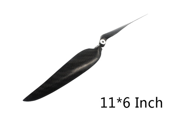 1160 11×6 Inch CF Carbon Fiber Folding Propeller For RC Airplane(APC)