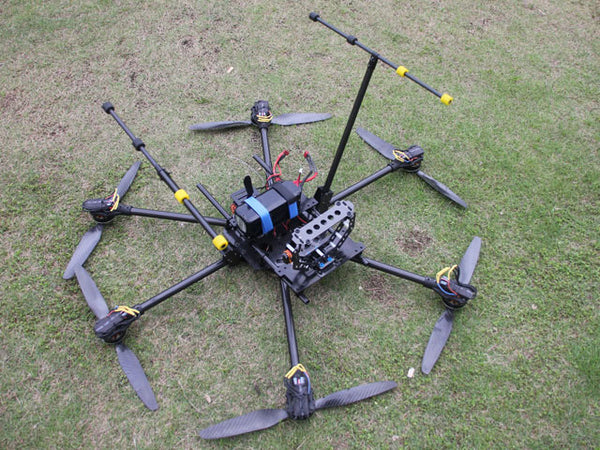 ★ST800 Carbon Fiber X-Copter 820mm Folding Hexacopter Frame