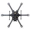 HMF S550 F550 Hexacopter Frame Kit Soldered Center Plate with Landing Skid for FPV