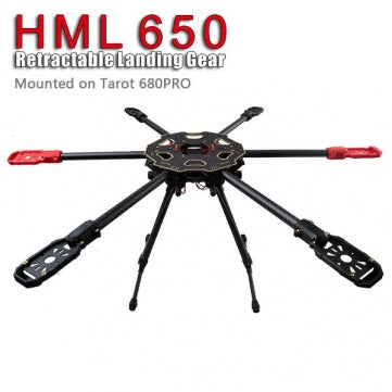 ★HML650 Retractable Folding Landing Gear For Tarot 650 680pro HMF S550 10080230