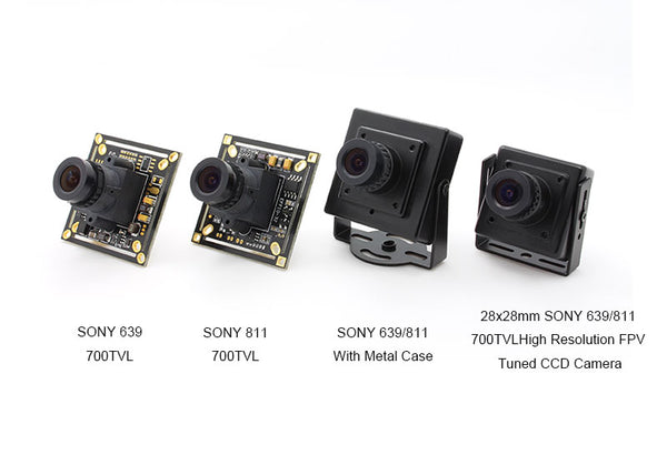 ★28x28 1-3 SONY639 700TVL High Resolution FPV Tuned CCD FPV Camera (PAL-NTSC) with case