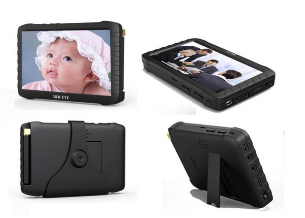 TE968H 5 Inch FPV 5.8G 8 Channels Vrx Wireless Mini DVR LCD Monitor-5.8G D EU Plug