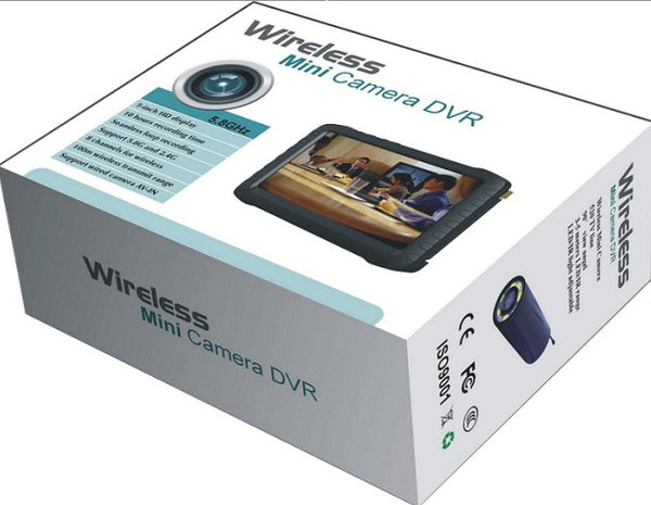 TE968H 5 Inch FPV 5.8G 8 Channels Vrx Wireless Mini DVR LCD Monitor-5.8G D EU Plug