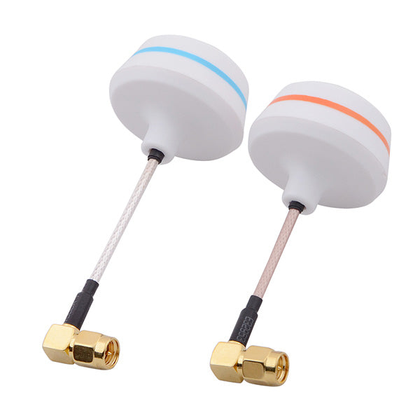 ★5.8G Right Angle SMA Male Antenna Gains FPV Aerial Photo RC Airplane (1 pair) 21045