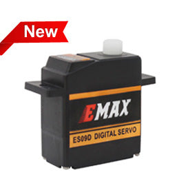 ES09D (dual-bearing) specific swash servo for 450 helicopters