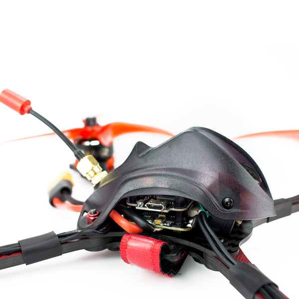 EMAX Hawk Pro 5 Inch 4S-6S FPV Racing Drone BNF F405 FC 35A Blheli_32 ESC Pulsar 2306 1700KV-2400KV Motor CADDX Ratel Cam 25-200mW VTX BNF