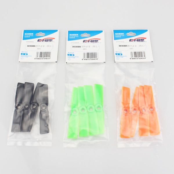 ★2 Pairs Gemfan 3030 ABS Propeller Prop 2CW-2CCW for Mini Micro FPV Racing drone