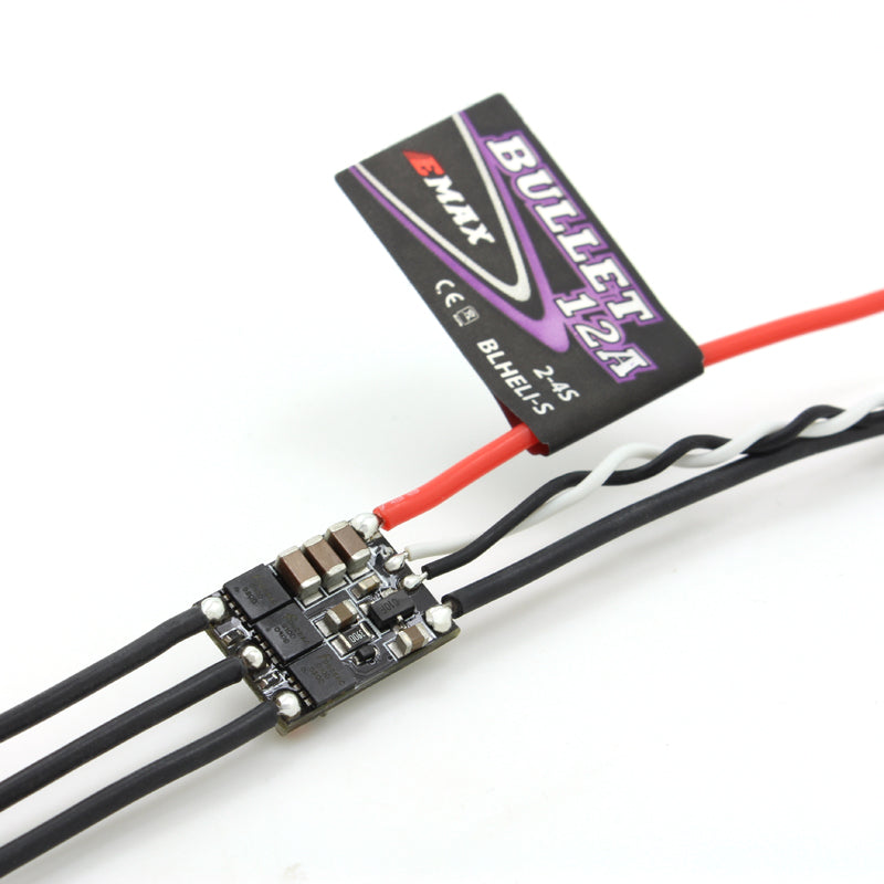 ★EMAX D-SHOT Bullet Series 12A 2-4S BLHELI_S ESC 2.4g Support Onshot42 Multishot