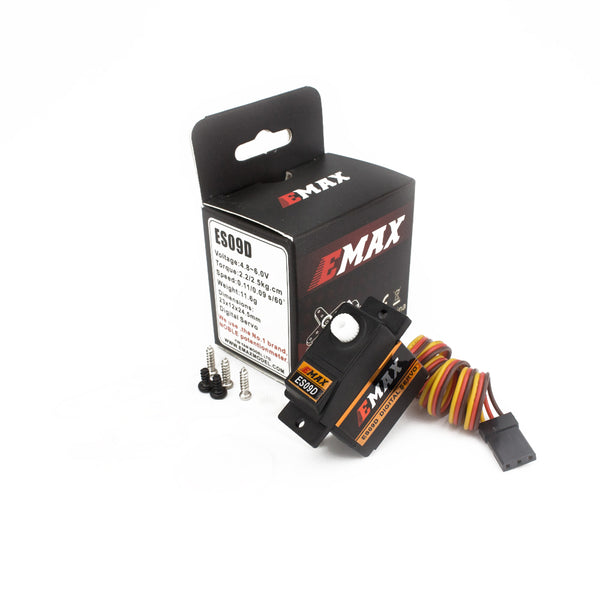 ES09D (dual-bearing) specific swash servo for 450 helicopters