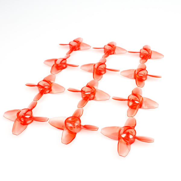 2 pairs EMAX Avan Tinyhawk TH Turtlemode Propeller 4-blade 40mm for indoor flying 08025 motor