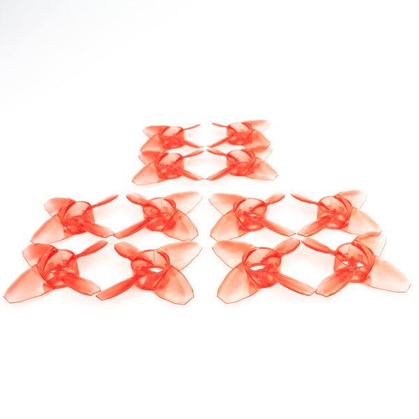 2 pairs EMAX Avan Tinyhawk TH Turtlemode Propeller 4-blade 40mm for indoor flying 08025 motor