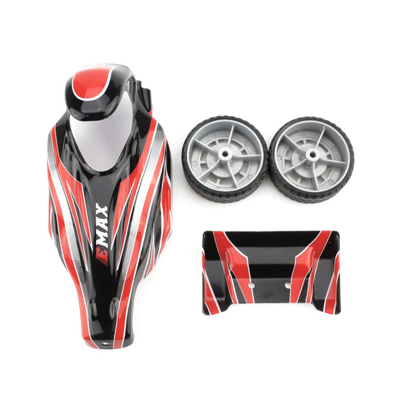 Emax Interceptor FPV RC Car Spare Part D - Shell + Wheels Kit