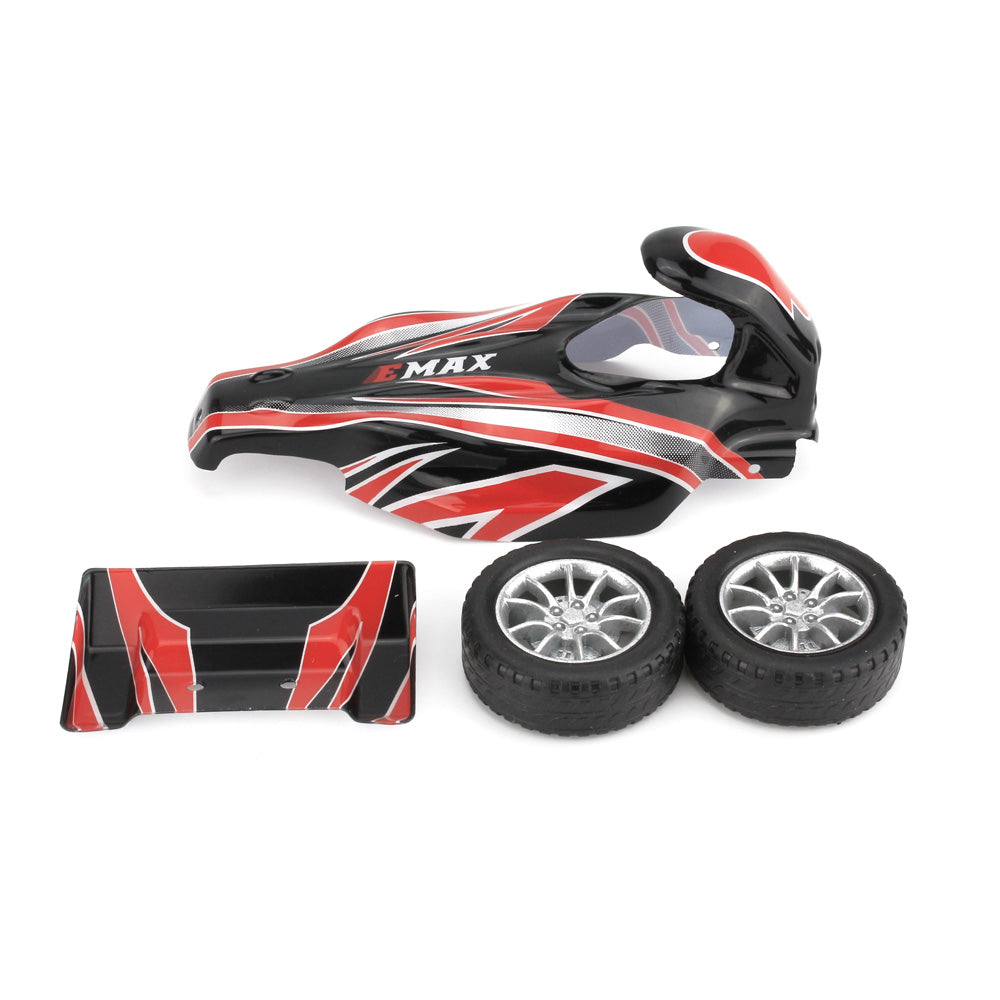 Emax Interceptor FPV RC Car Spare Part D Shell Wheels Kit