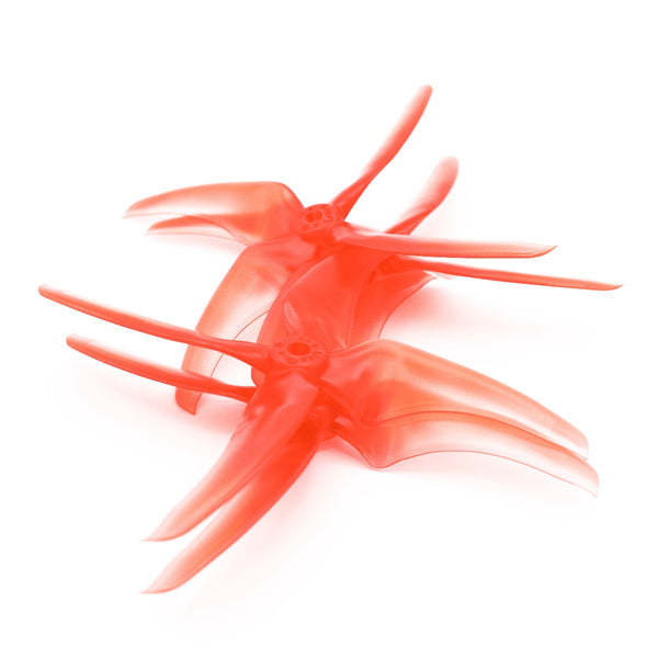 2 pairs EMAX Avan Scimitar 5028 5x2.8 Inch PC 4-Blade Propeller 5mm Mounting Hole 2 CW & 2 CCW for RC Drone FPV Racing