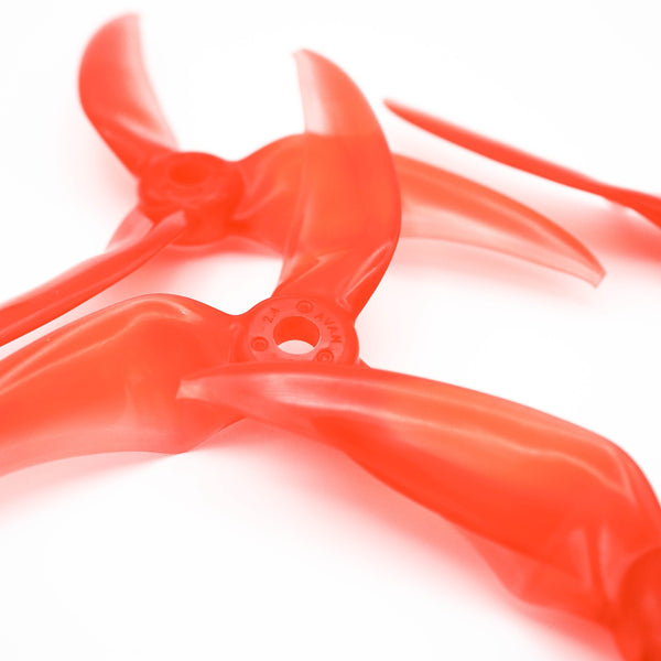 2 Pairs  EMAX Avan Scimitar 4x2.4x3 4024  3-blade 4 Inch Propeller PC CW CCW for RC Drone FPV Racing