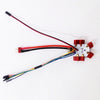 ★6 Axis Electric Connection Plate Hex Power Distribution Board with T-connector
