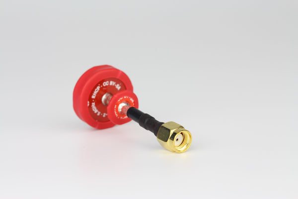 ★EMAX Pagoda 2 Antenna 5.8G 80mm 8cm RHCP Red Omnidirectional Omni FPV Flat Panel SMA(2pcs)