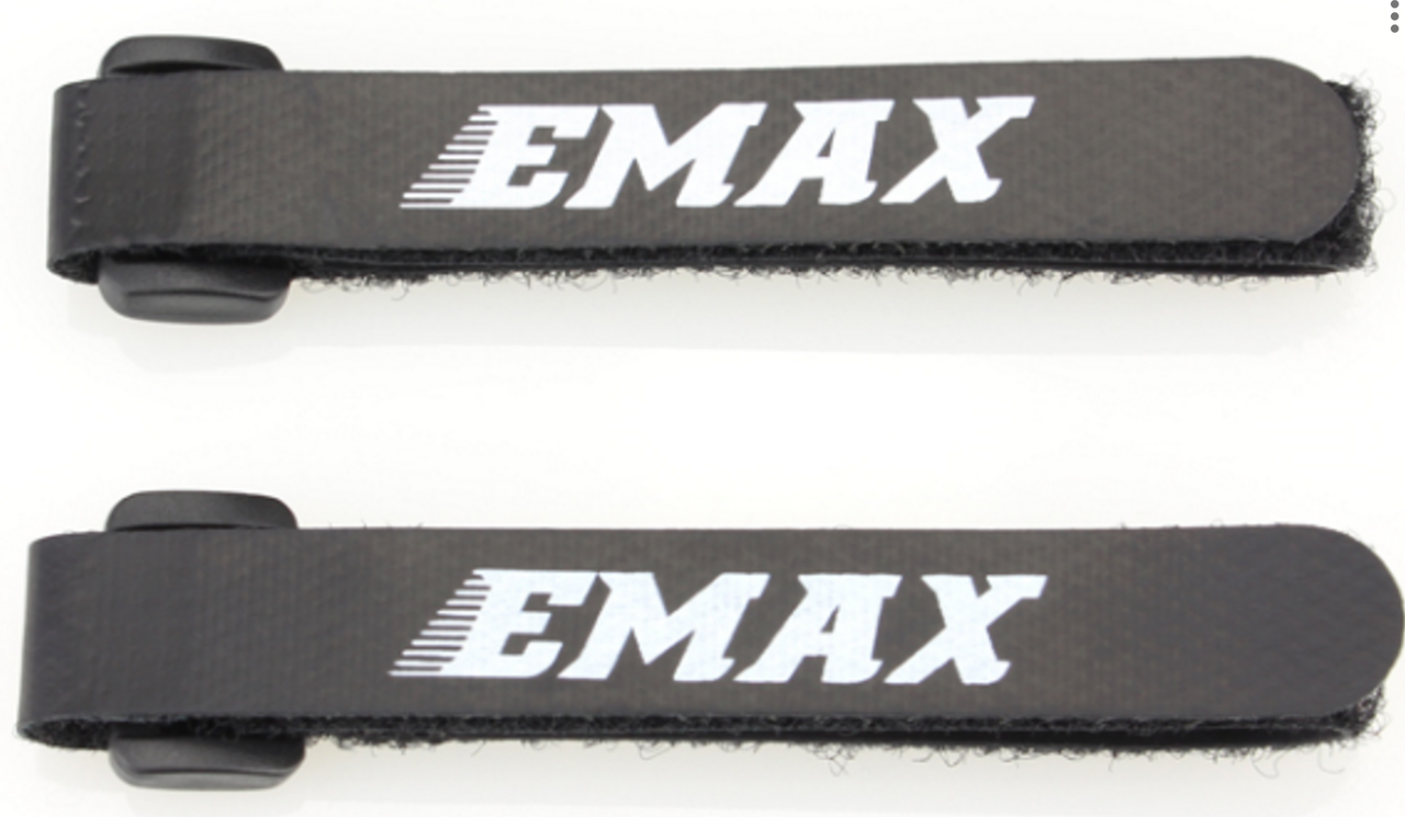 2pcs EMAX LiPo Battery Strap with Buckle 250mm for RC FPV Racing Drone Fixed 12x250MM