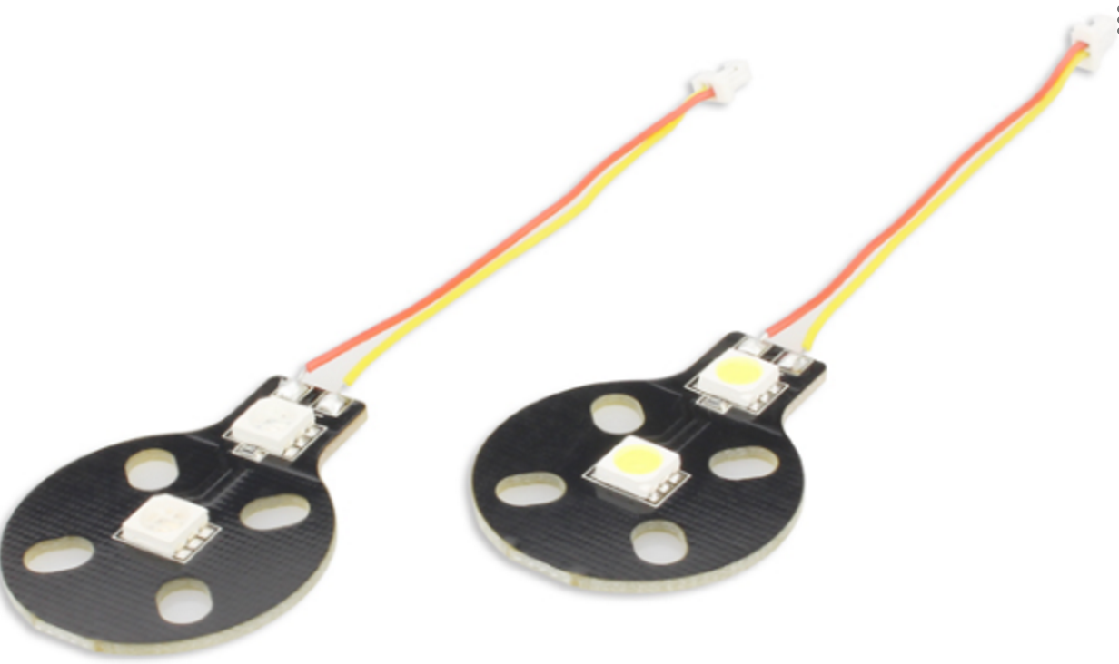 ★Nighthawk Pro 200 PNP Parts - Motor Mount LED (1pc Front White LED+1pc Back RED LED)