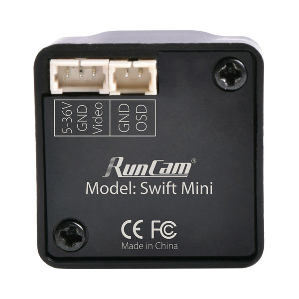 Runcam Swift Mini 600TVL DC 5 To 36V D-WDR Lens 2.5mm  1-3