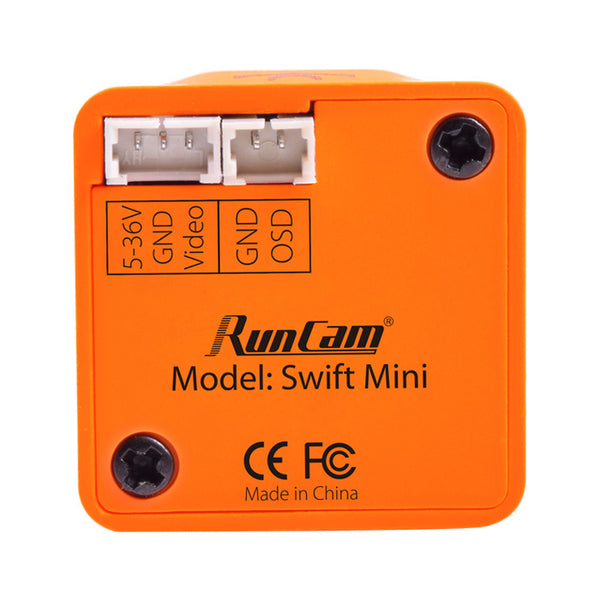 Runcam Swift Mini 600TVL DC 5 To 36V D-WDR Lens 2.5mm  1-3