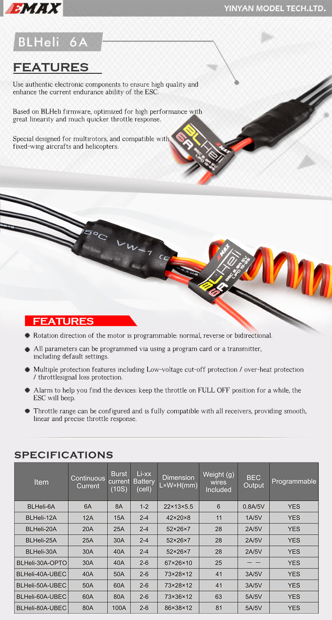 BLHeli Series 6A ESC source content 1