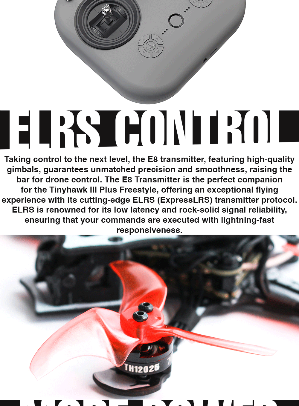 Tinyhawk III Plus Freestyle Bind-N-Fly BNF ELRS source content 5