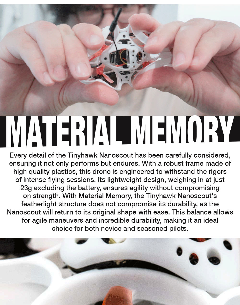 Tinyhawk Nanoscout - Ready To Fly (RTF) with Controller and Goggles source content 2