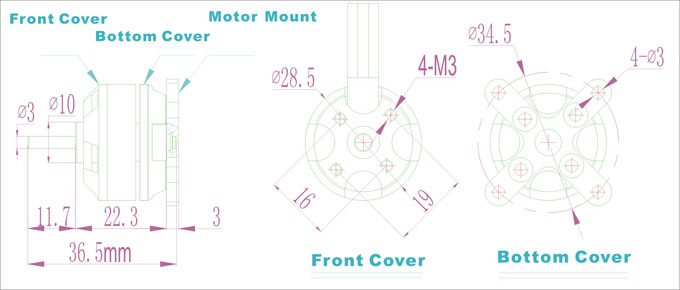BL2205 engineering drawing 2