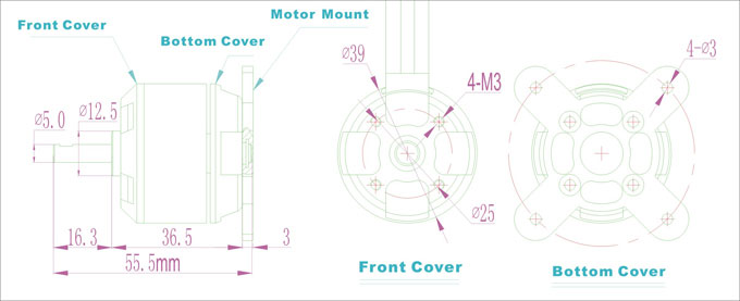 BL2815 engineering drawing 2