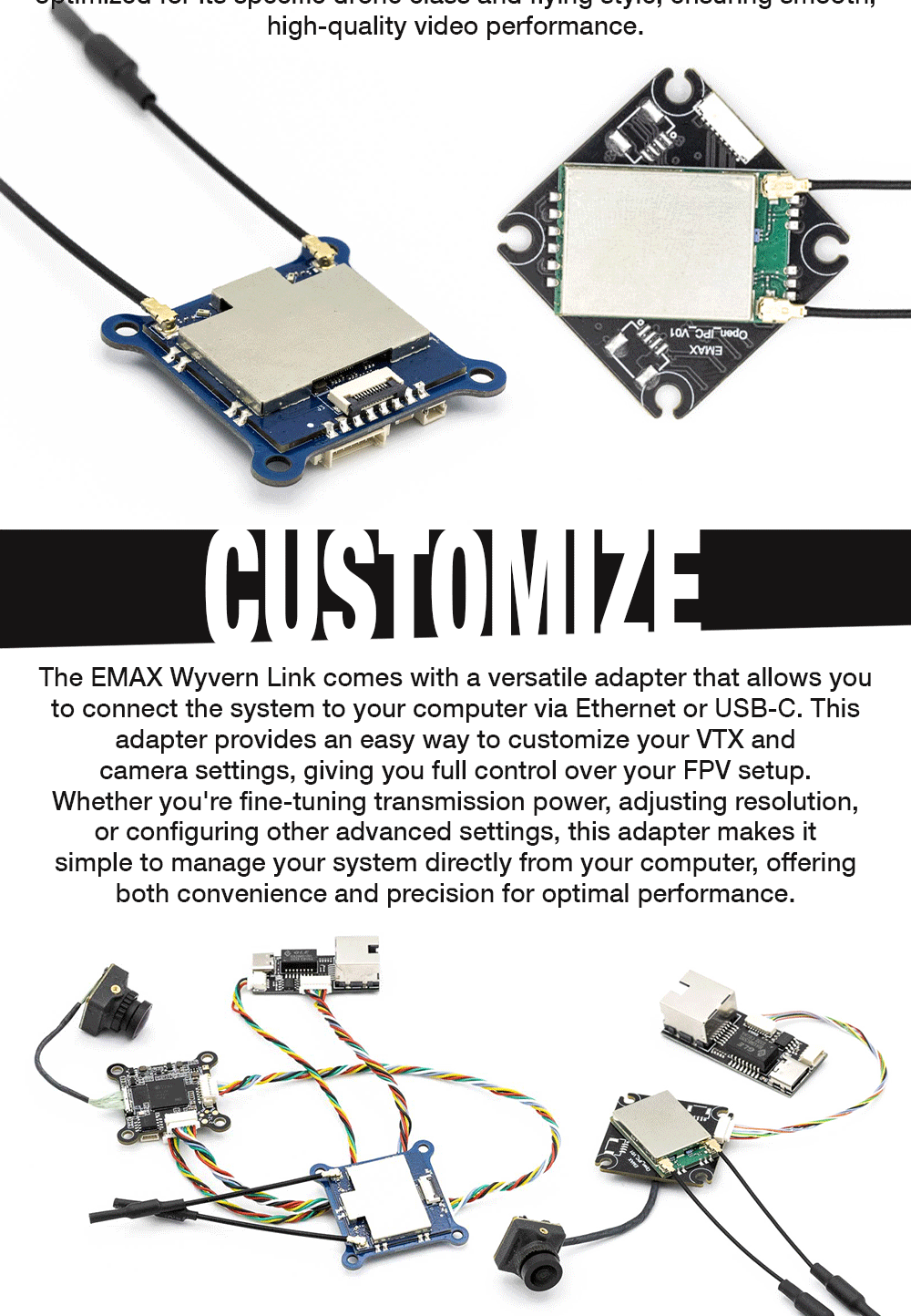 Wyvern Link (Alpha) OpenIPC - 100mW Video Transmitter VTX source content 4