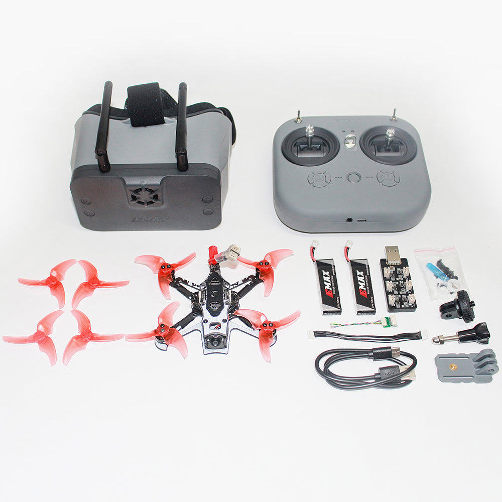 EMAX Tinyhawk III Plus Freestyle FPV Racing Drone RTF & BNF with HD Ze ...