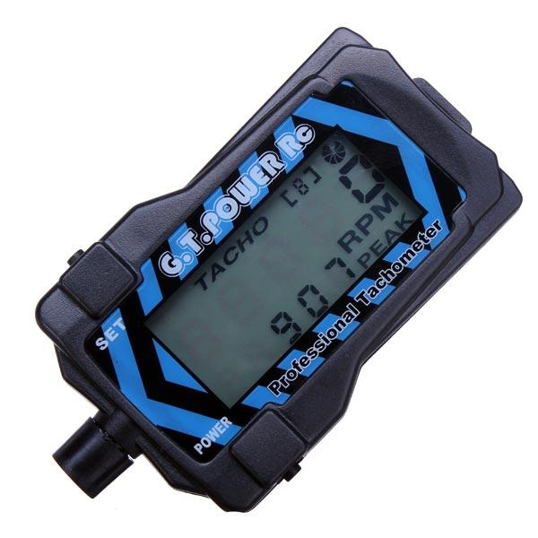 G.T. POWER Professional RC Tachometer RPM Reader for 2-9 Blades Propel ...