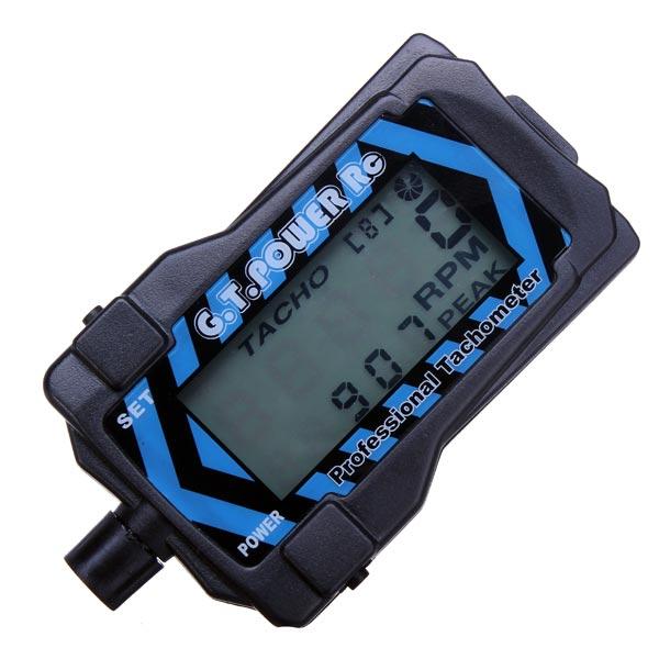 G.T. POWER Professional RC Tachometer RPM Reader for 2-9 Blades Propeller