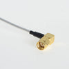 ★FPV 5.8G Clover 3 Blade Transmitting w- 4 Blade Receiving Antenna(TX w- RX) Right Angle -Bore Connector 21047