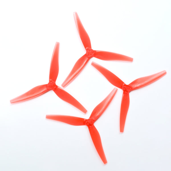2 Pairs EMAX Avia 5.0x3.0x3 5030 - 3blades 2CW+2CCW Propeller Red