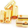 B001 6.0mm Gold Bullet Connector Banana Plug For ESC Battery Motor
