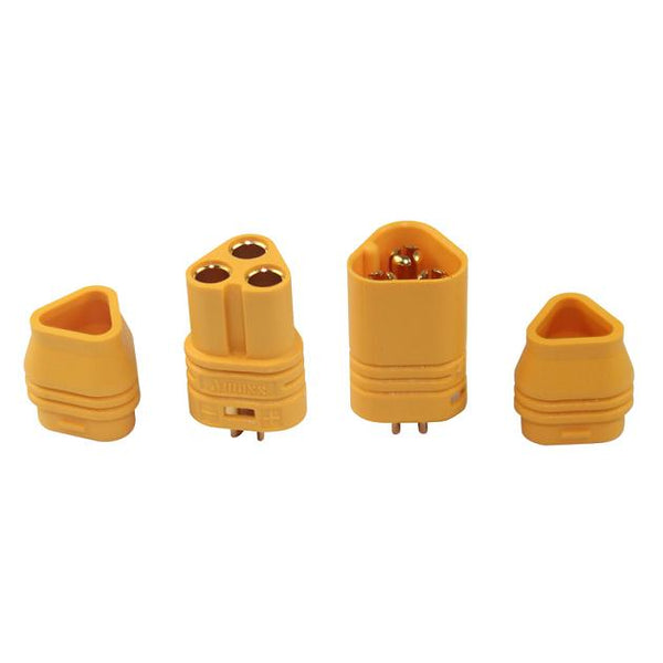 ★Amass MT60 3.5mm Yellow Plug Male Female A Pair for RC plug Airplane or RC ESC Lipo Battery 140300500